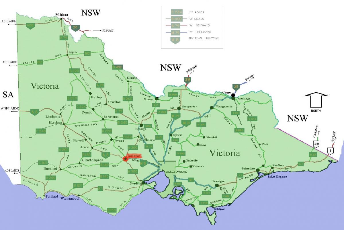 postcodes Виктория газрын зураг