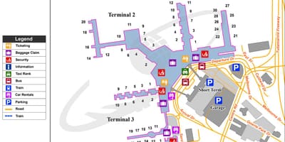 Мельбурн Tullamarine нисэх онгоцны буудлын зураг