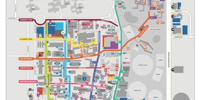 Monash их сургууль Clayton газрын зураг