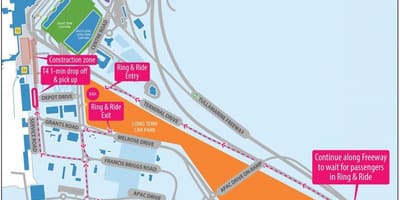 Tullamarine газрын зураг
